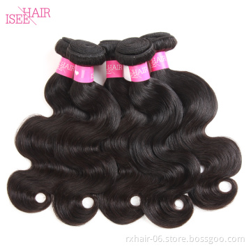 ISEE hair products Brazilian Body Wave extensiones de cabello humano brasile